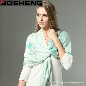 Foulard en mousseline imprimé en mousseline de soie Lady Viscose